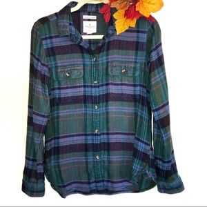 American Eagle AHH-mazingly Soft Flannel Shirt